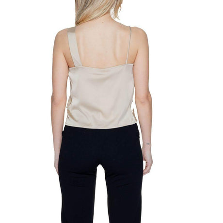 Only Gold Polyester Tops & T-Shirt - Hilstor