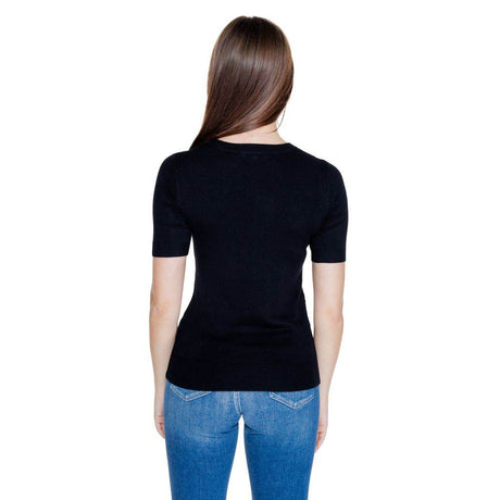 Guess Black Viscose Tops & T-Shirt - Hilstor