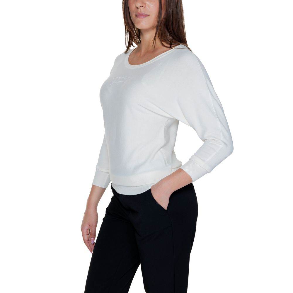 Guess White Viscose Tops & T-Shirt - Hilstor