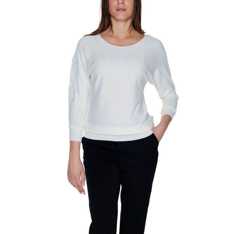 Guess White Viscose Tops & T-Shirt - Hilstor