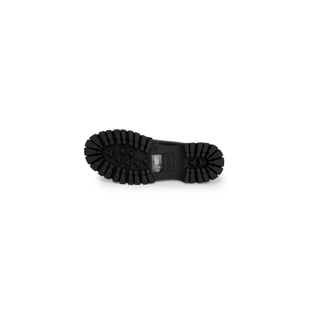 Guess Black Polyethylene Flat Shoe - Hilstor