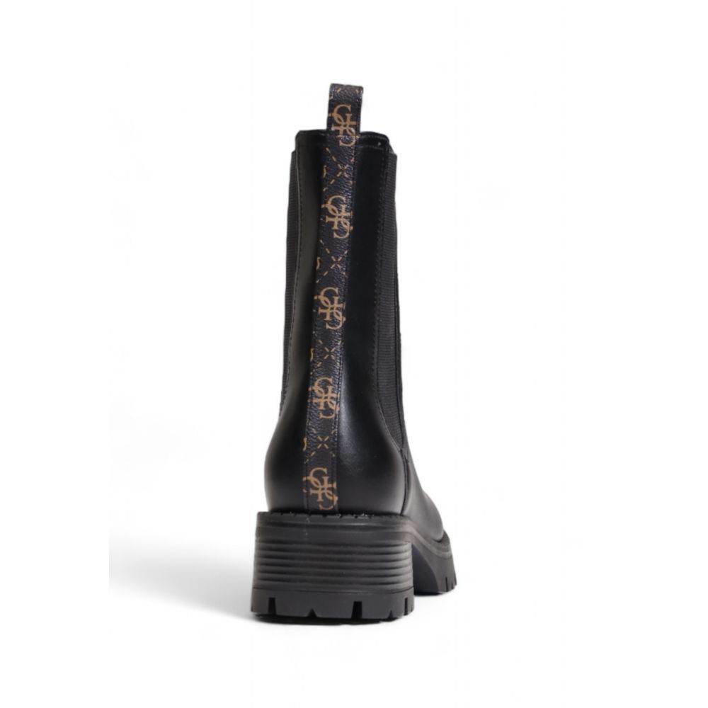 Guess Black Polyethylene Boot - Hilstor