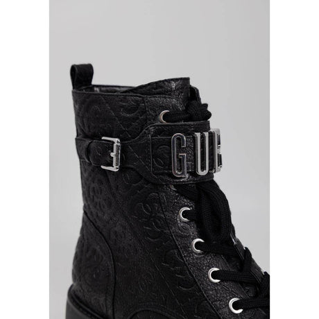 Guess Black Polyethylene Boot - Hilstor