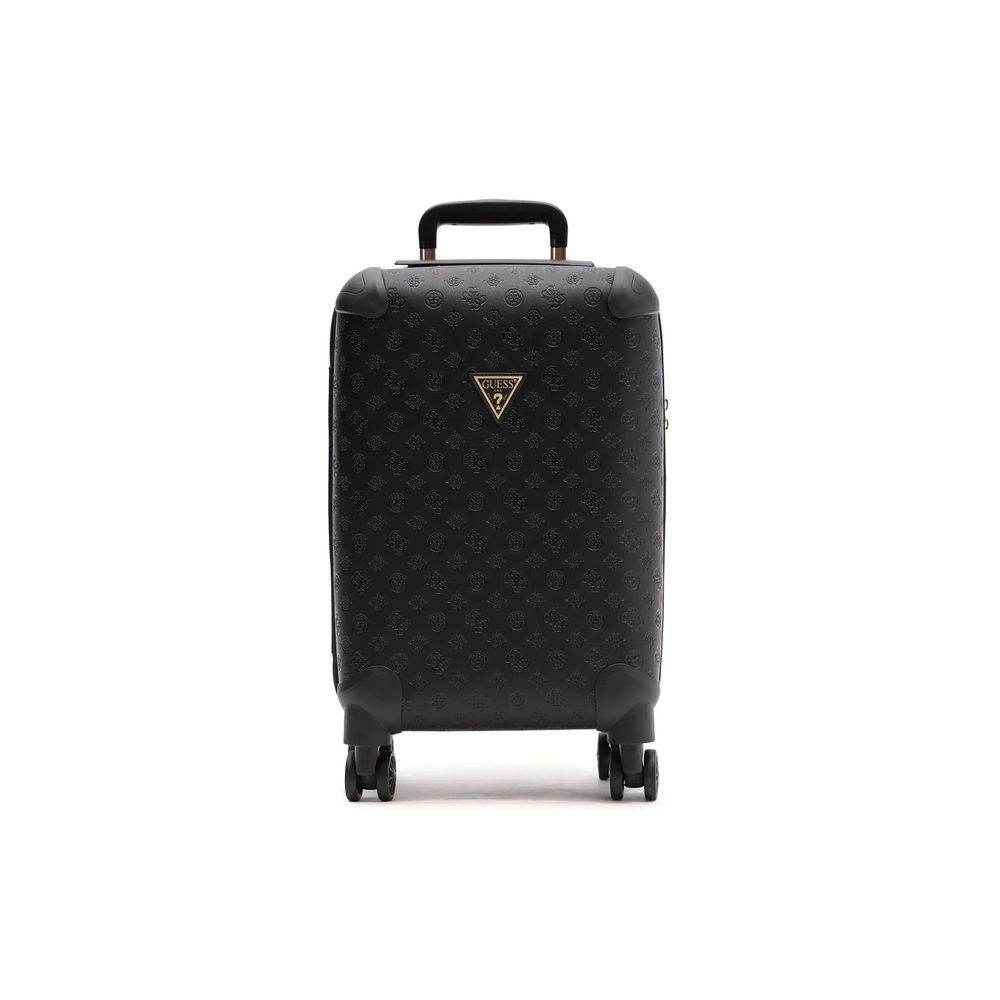 Guess Black Polyethylene Luggage And Travel - Hilstor