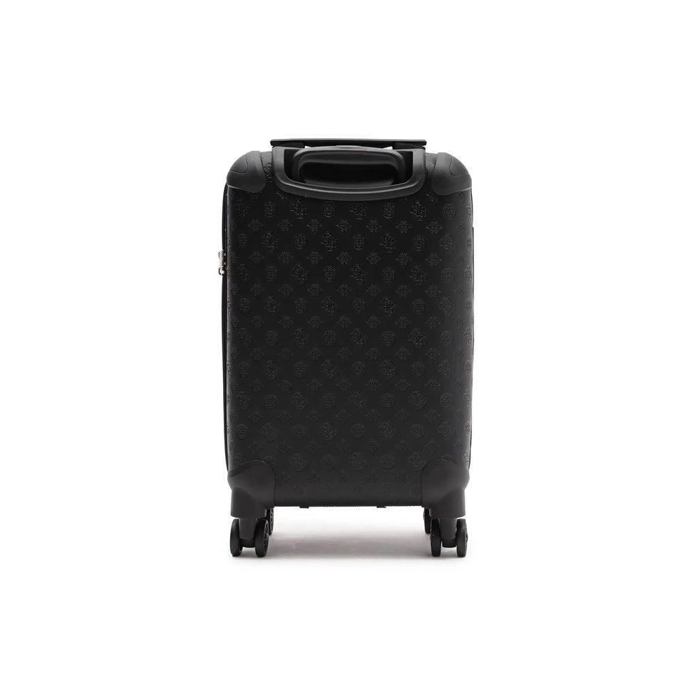 Guess Black Polyethylene Luggage And Travel - Hilstor