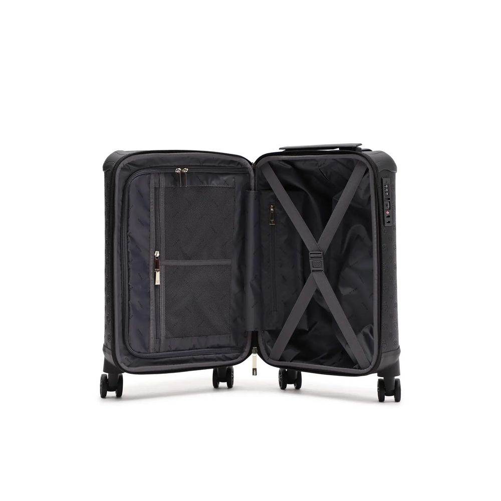 Guess Black Polyethylene Luggage And Travel - Hilstor