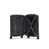 Guess Black Polyethylene Luggage And Travel - Hilstor