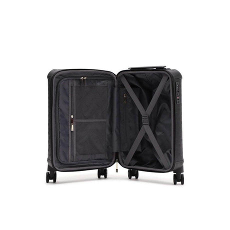 Guess Black Polyethylene Luggage And Travel - Hilstor