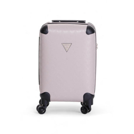 Guess Pink Polyethylene Luggage And Travel - Hilstor