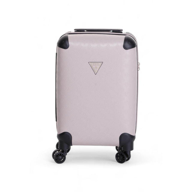 Guess Pink Polyethylene Luggage And Travel - Hilstor
