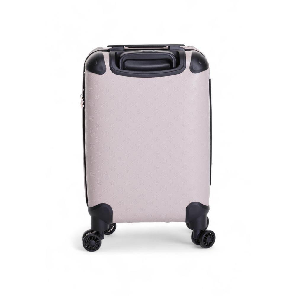 Guess Pink Polyethylene Luggage And Travel - Hilstor