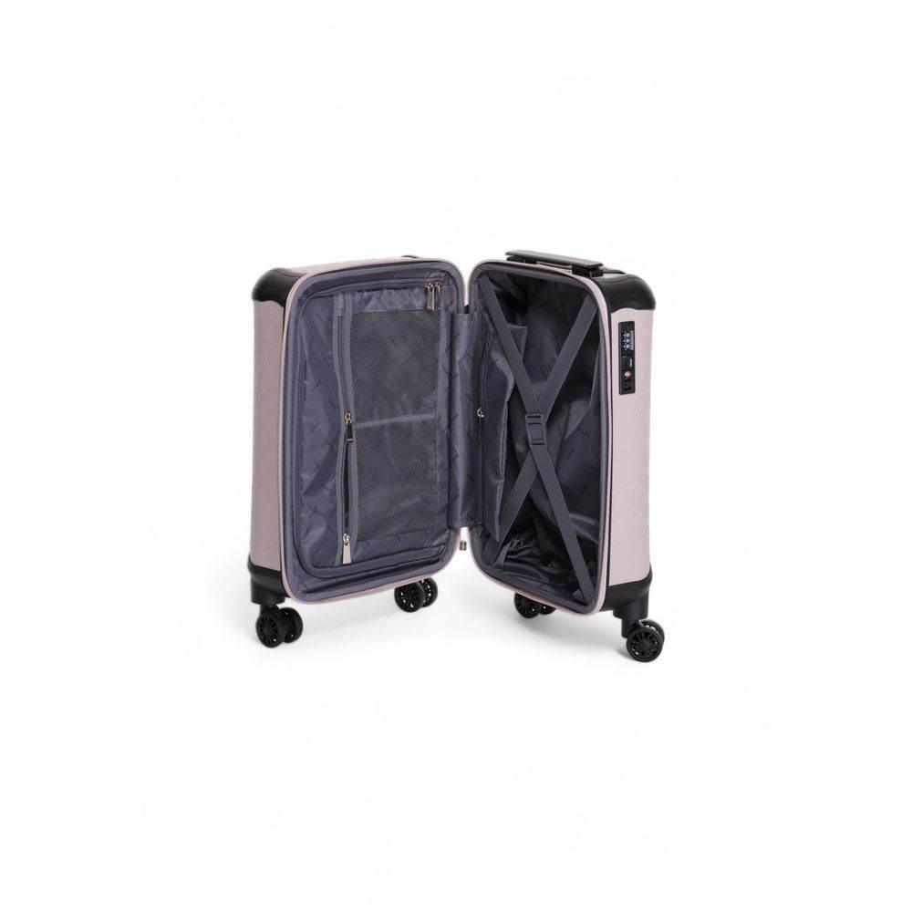Guess Pink Polyethylene Luggage And Travel - Hilstor