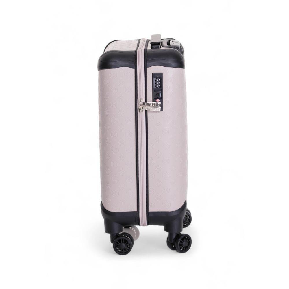Guess Pink Polyethylene Luggage And Travel - Hilstor