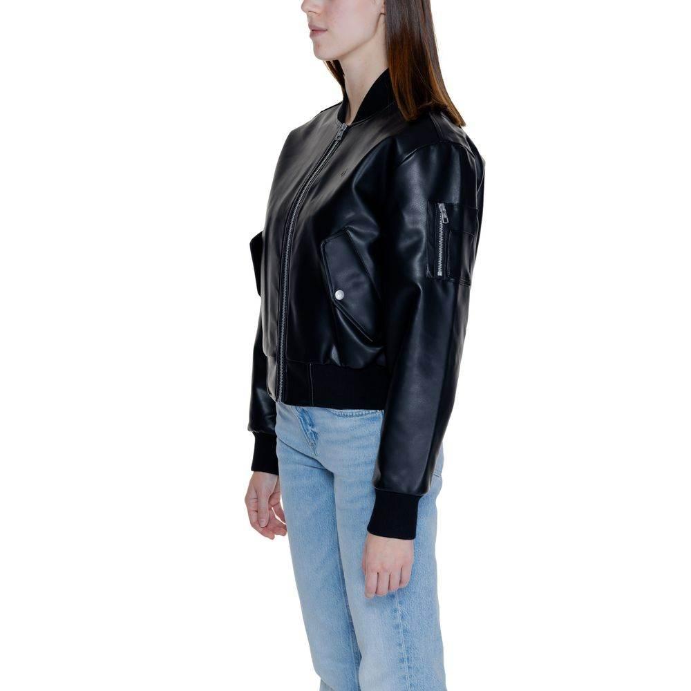 Calvin Klein Jeans Black Polyethylene Jackets & Coat - Hilstor