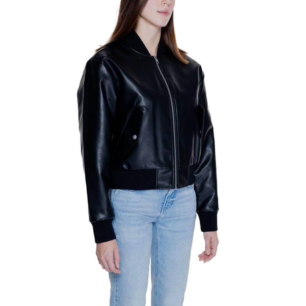 Calvin Klein Jeans Black Polyethylene Jackets & Coat - Hilstor