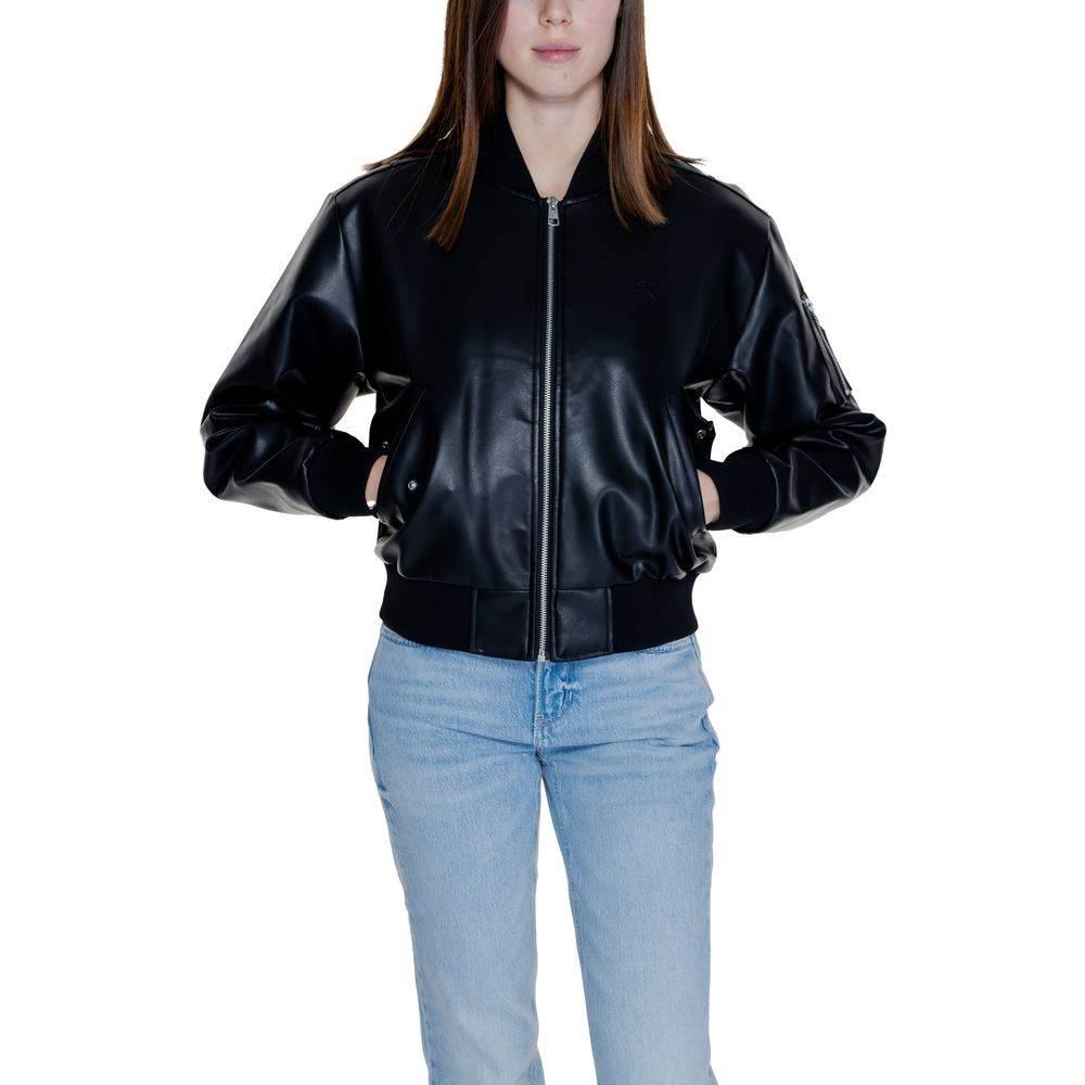 Calvin Klein Jeans Black Polyethylene Jackets & Coat - Hilstor