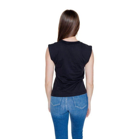 Calvin Klein Jeans Black Cotton T-Shirt - Hilstor