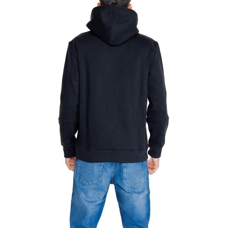 Calvin Klein Jeans Black Cotton Hoody - Hilstor