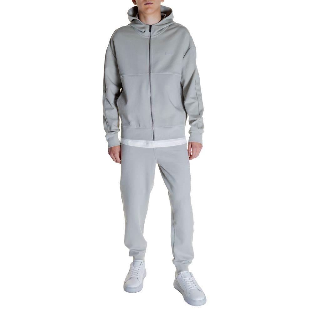 Calvin Klein Gray Cotton Hoody - Hilstor