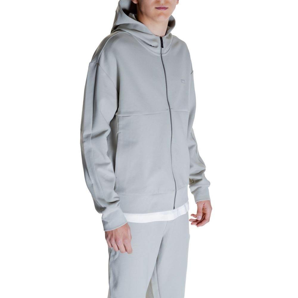 Calvin Klein Gray Cotton Hoody - Hilstor