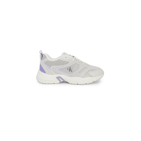Calvin Klein Jeans Purple Leather Sneaker - Hilstor