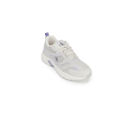 Calvin Klein Jeans Purple Leather Sneaker - Hilstor