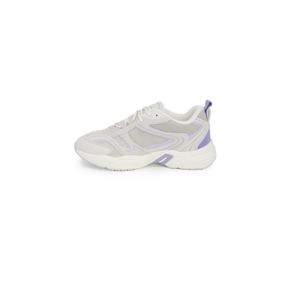 Calvin Klein Jeans Purple Leather Sneaker - Hilstor