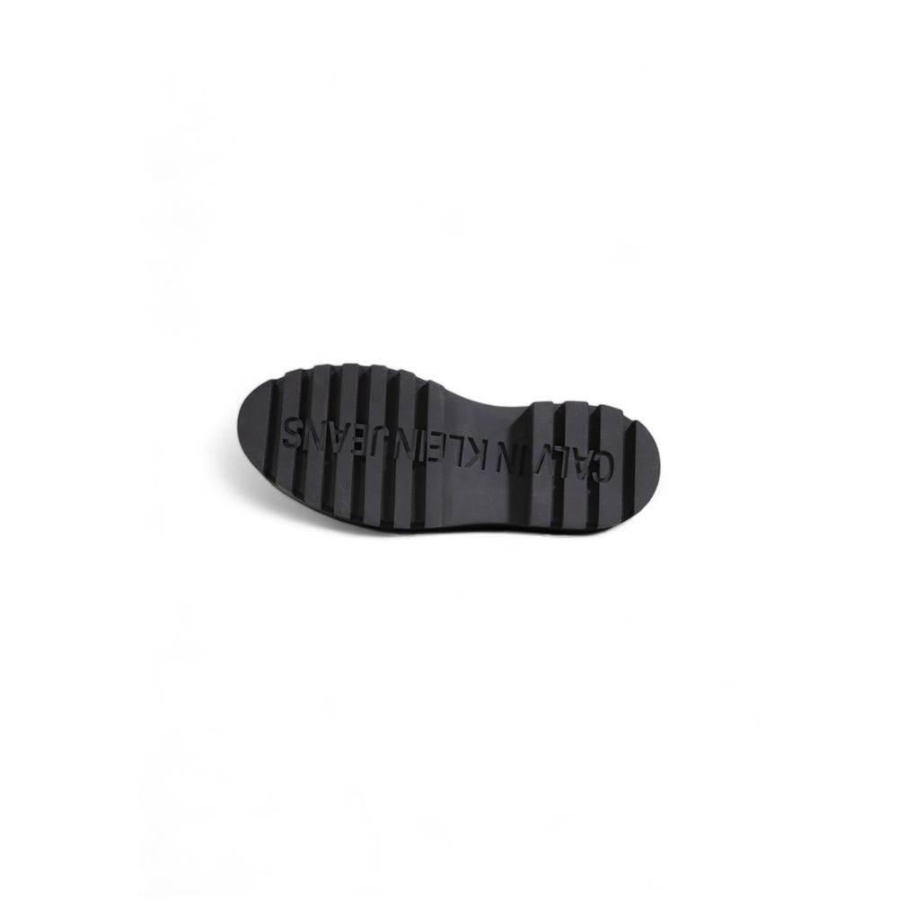 Calvin Klein Jeans Black Polyethylene Flat Shoe - Hilstor
