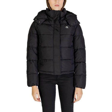 Calvin Klein Jeans Black Recycled Polyester Jackets & Coat - Hilstor