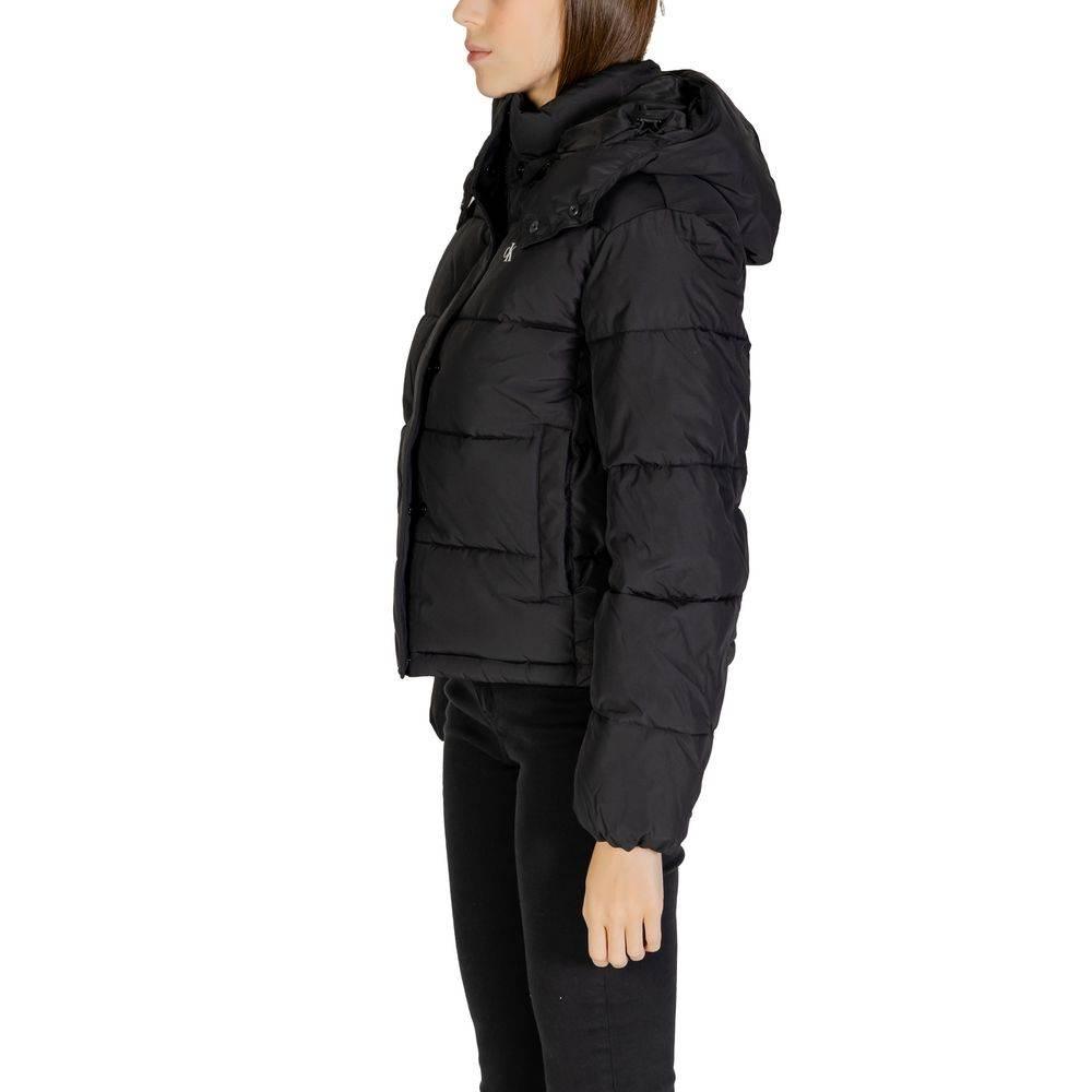 Calvin Klein Jeans Black Recycled Polyester Jackets & Coat - Hilstor