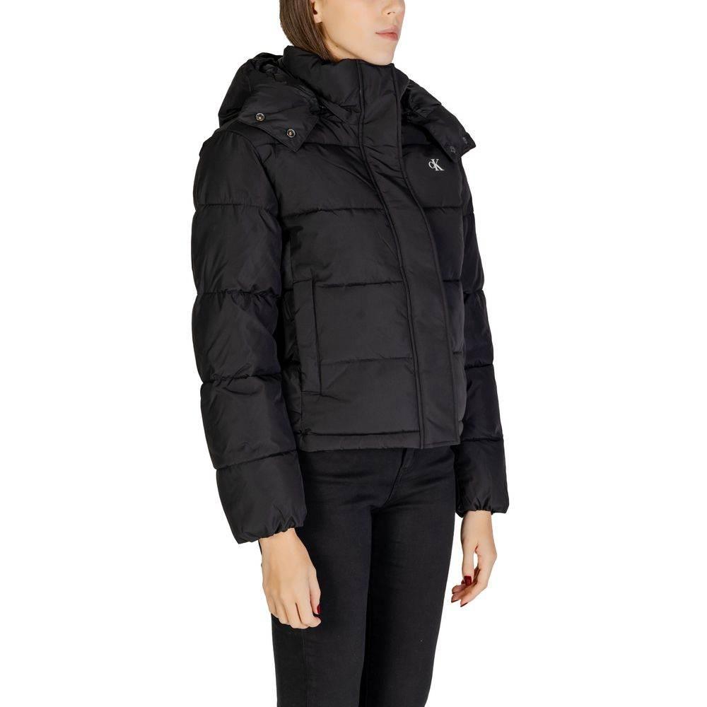 Calvin Klein Jeans Black Recycled Polyester Jackets & Coat - Hilstor