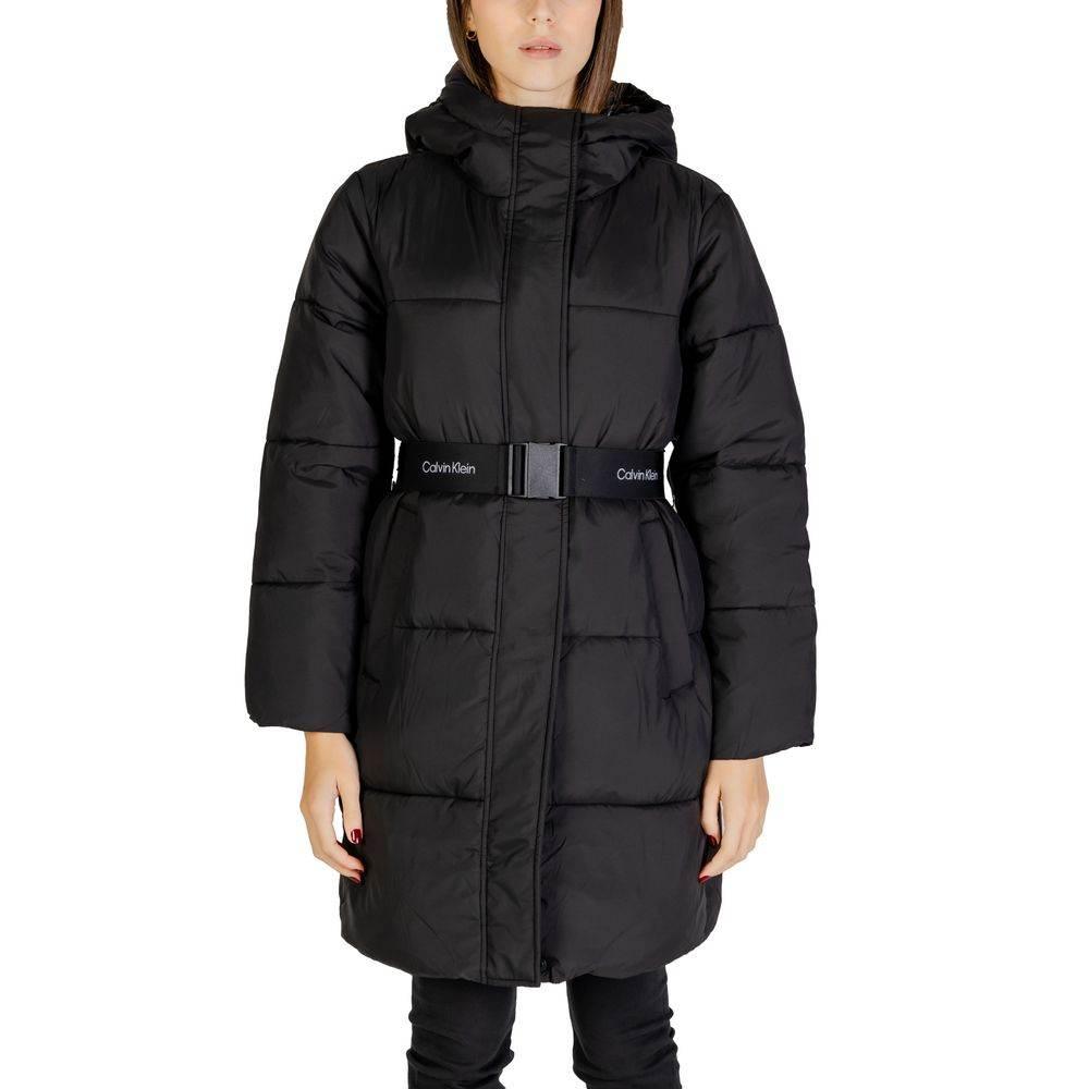 Calvin Klein Jeans Black Nylon Jackets & Coat - Hilstor