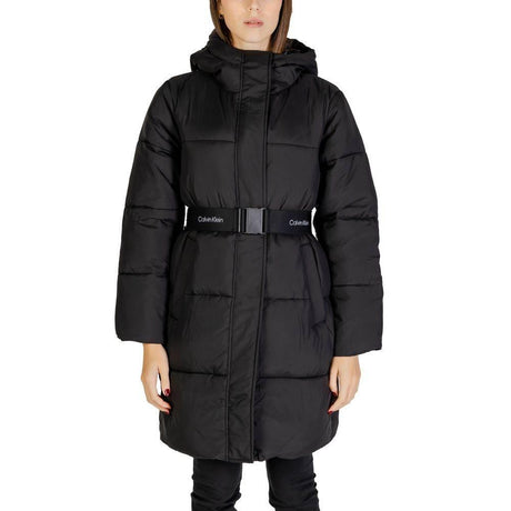 Calvin Klein Jeans Black Nylon Jackets & Coat - Hilstor