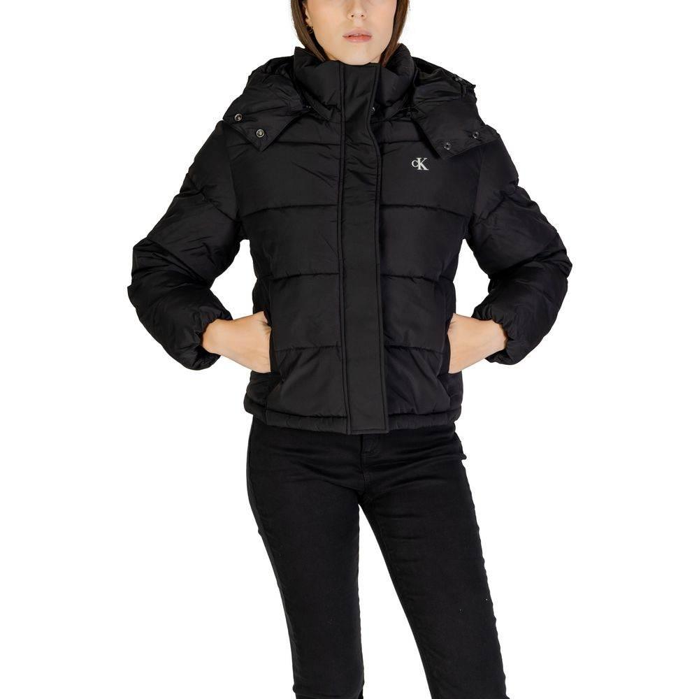 Calvin Klein Jeans Black Recycled Polyester Jackets & Coat - Hilstor