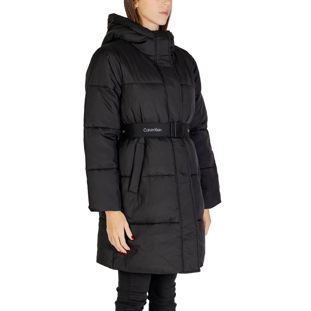 Calvin Klein Jeans Black Nylon Jackets & Coat - Hilstor