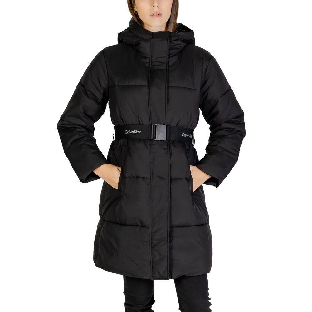 Calvin Klein Jeans Black Nylon Jackets & Coat - Hilstor