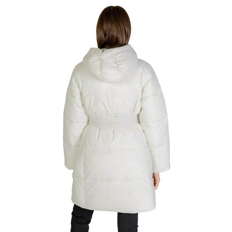 Calvin Klein Jeans Cream Nylon Jackets & Coat - Hilstor