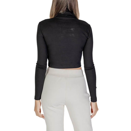 Calvin Klein Jeans Black Cotton Long Sleeve - Hilstor