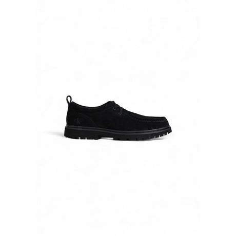 Calvin Klein Black Suede Leather Casual - Hilstor