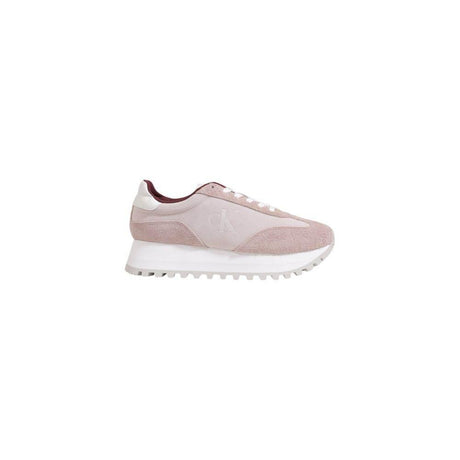 Calvin Klein Jeans Purple Leather Sneaker - Hilstor