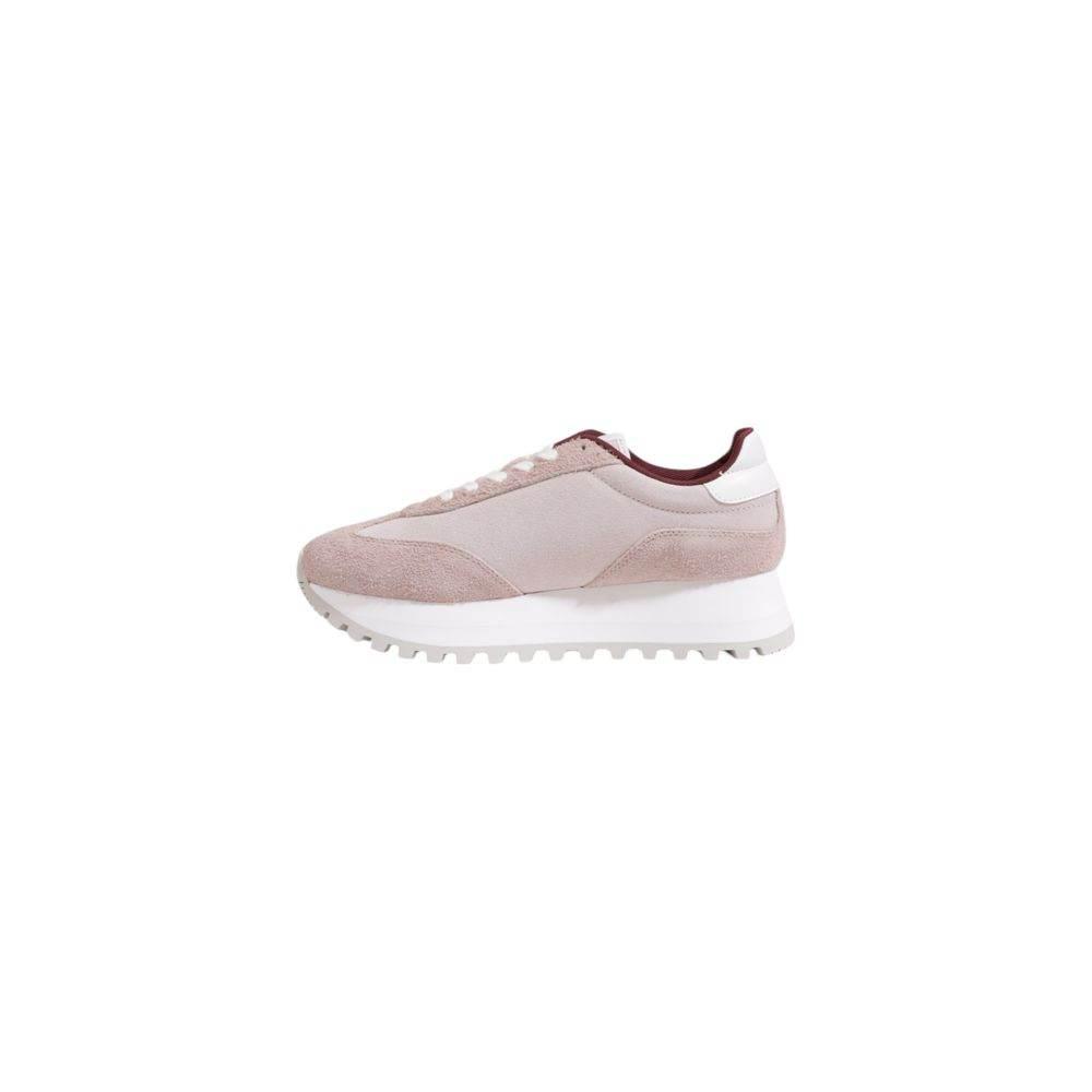 Calvin Klein Jeans Purple Leather Sneaker - Hilstor