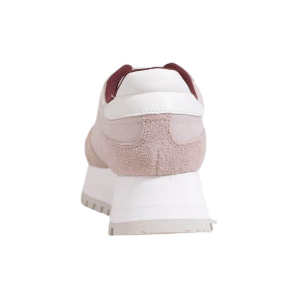 Calvin Klein Jeans Purple Leather Sneaker - Hilstor
