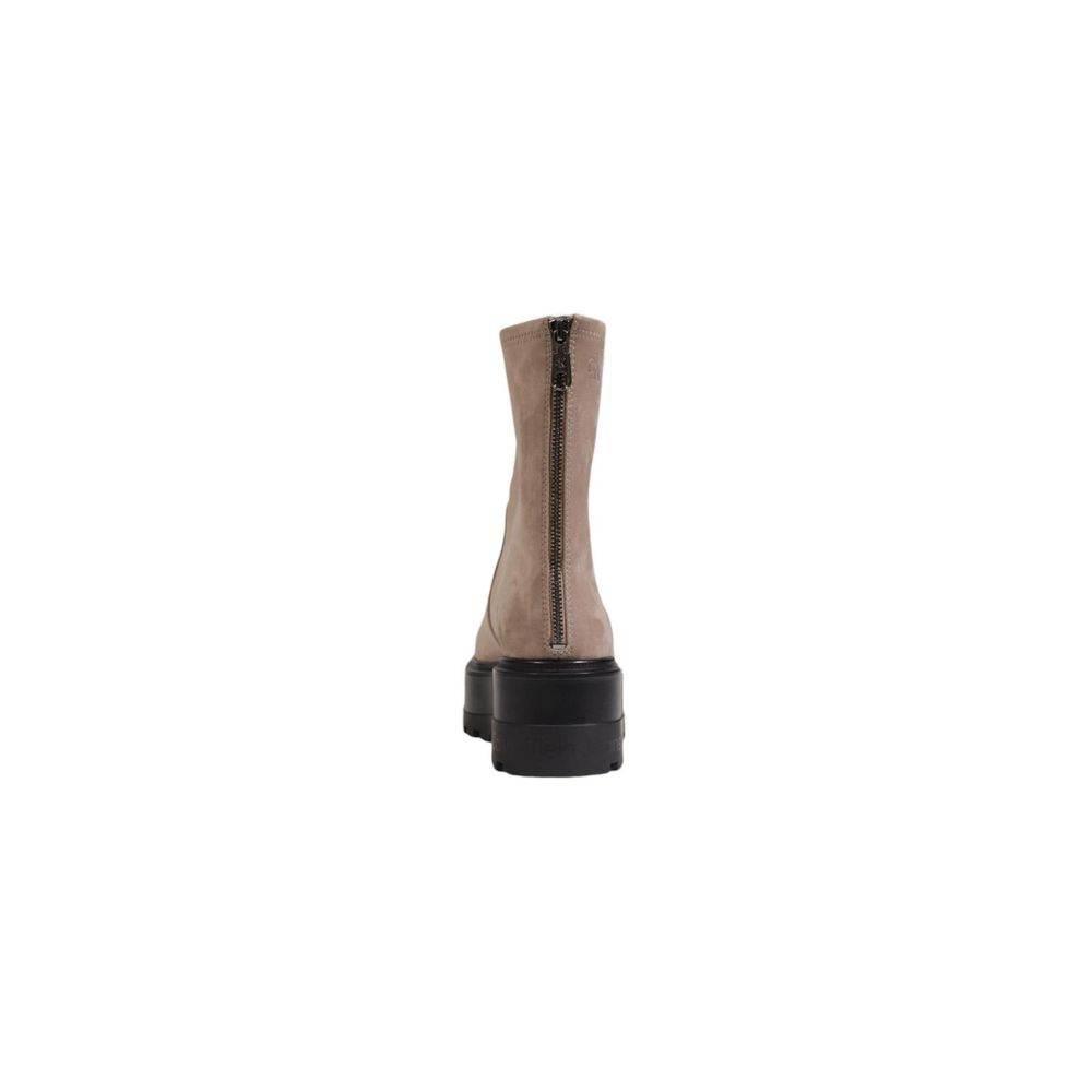 Calvin Klein Gray Recycled Polyester Boot - Hilstor