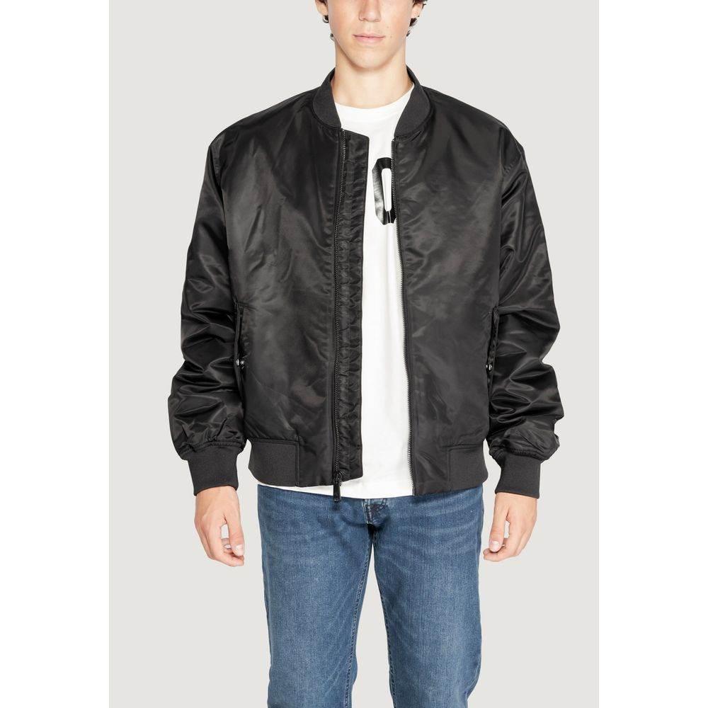 Calvin Klein Jeans Black Polyamide Jackets & Coat - Hilstor