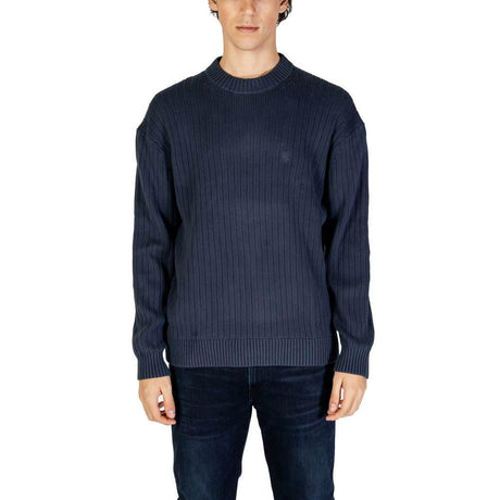 Calvin Klein Jeans Blue Cotton Sweater - Hilstor