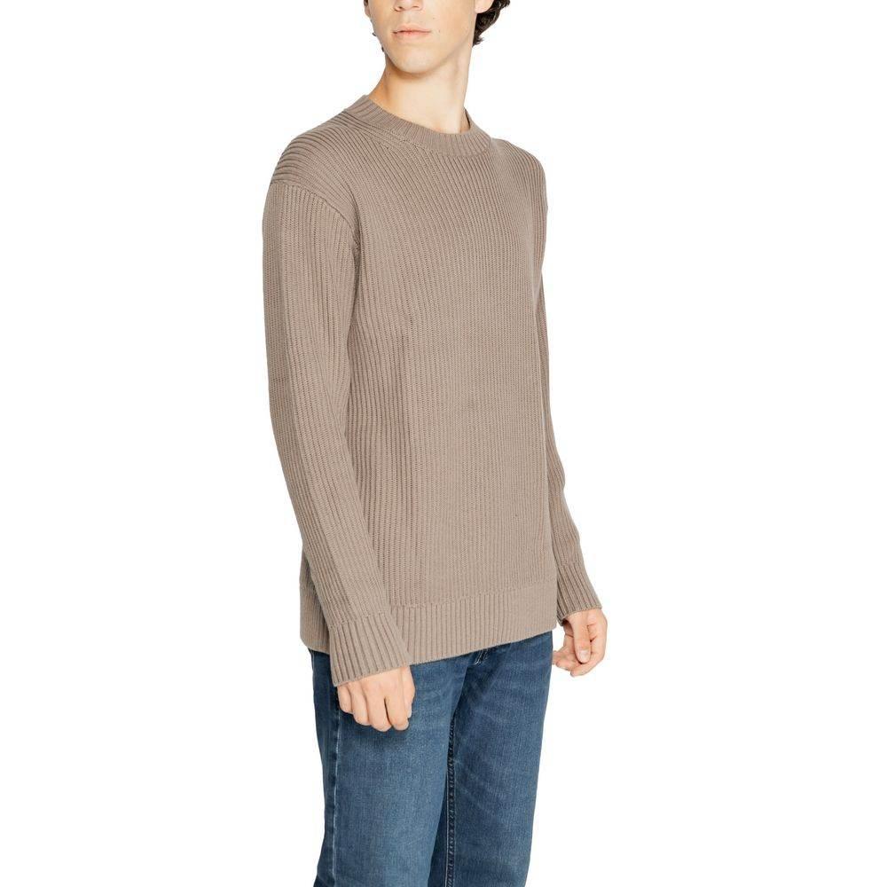 Calvin Klein Jeans Brown Organic Cotton Sweater - Hilstor