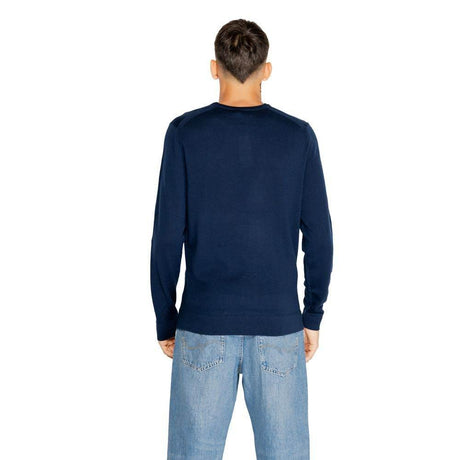 Calvin Klein Blue Recycled Wool T-Shirt - Hilstor