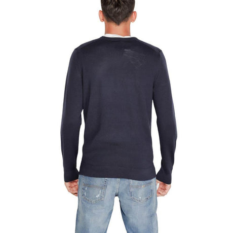 Calvin Klein Blue Recycled Wool T-Shirt - Hilstor