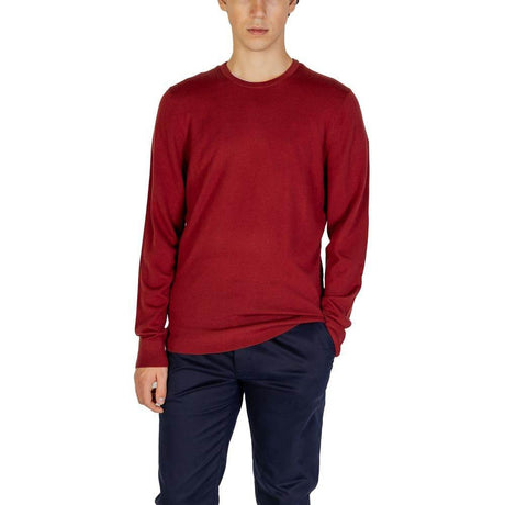 Calvin Klein Bordeaux Recycled Wool T-Shirt - Hilstor