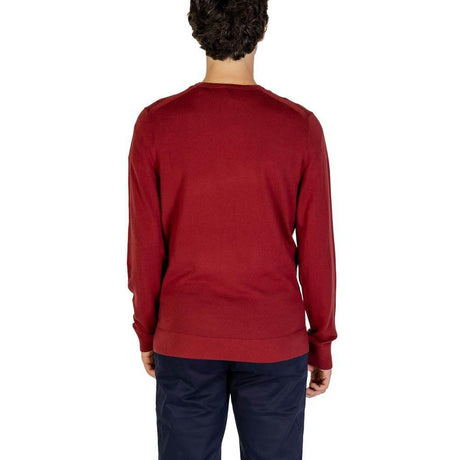 Calvin Klein Bordeaux Recycled Wool T-Shirt - Hilstor